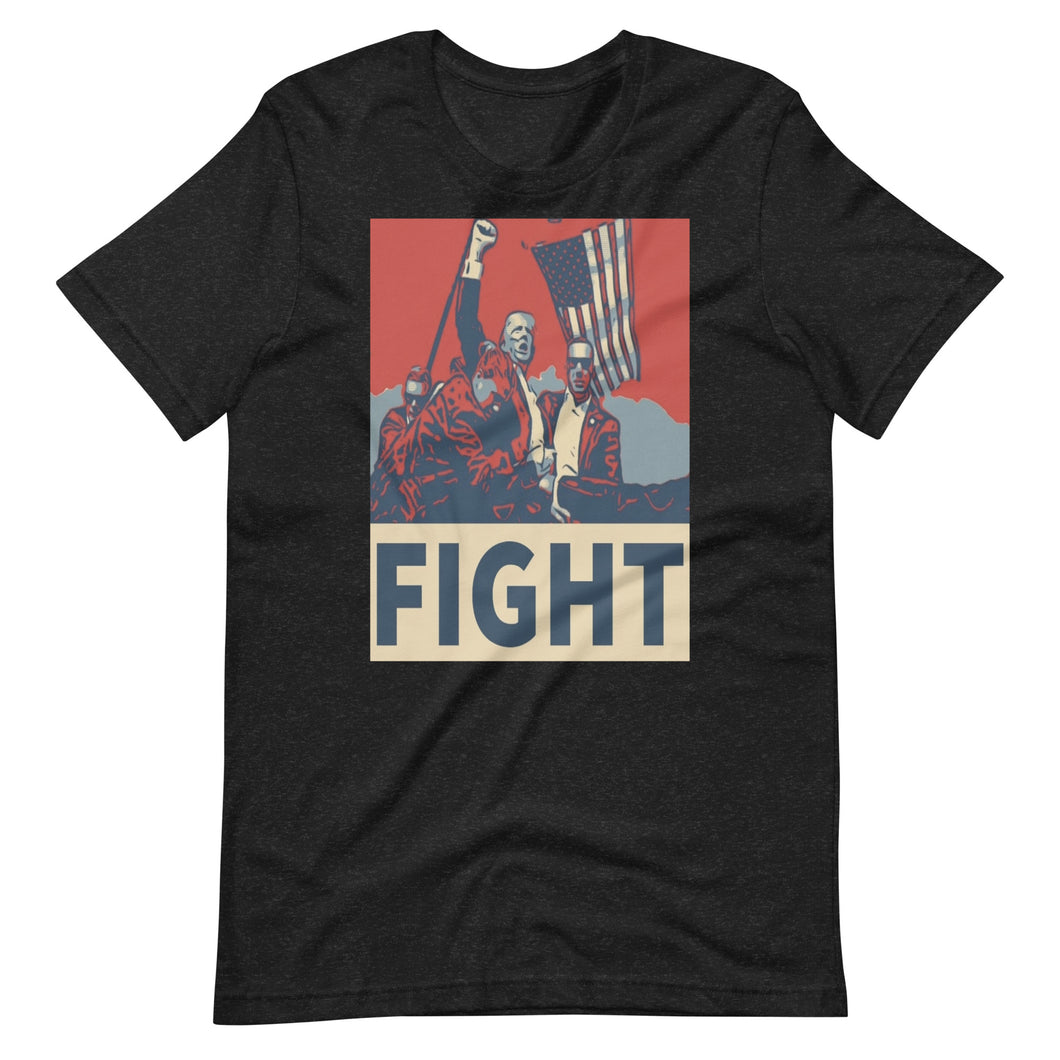 Donald Trump - Fist Pump - Fight Tshirt