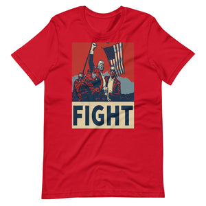 Donald Trump - Fist Pump - Fight Tshirt