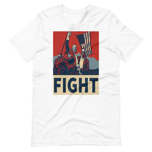 Donald Trump - Fist Pump - Fight Tshirt